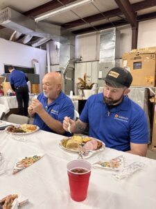 Dent Air Conditioning Thanksgiving Staff Lunch - Jackson, MS